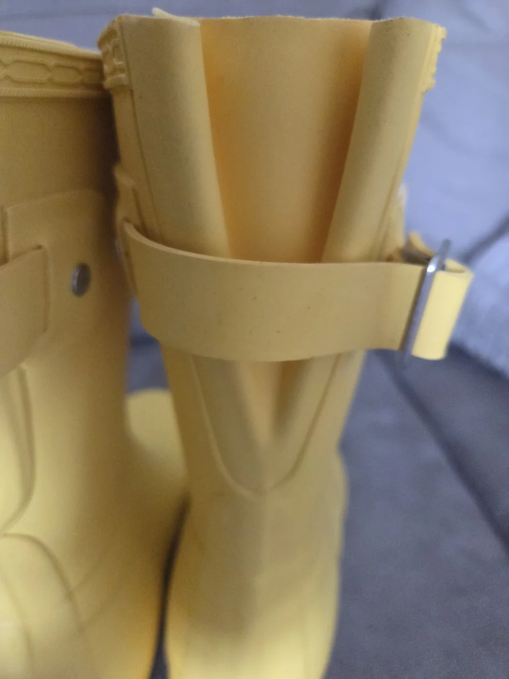Hunter Womens' Yellow Classic Rain Boots